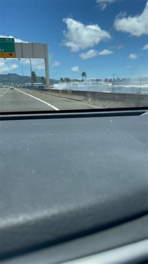 Fire by the airport at the Kia dealership @woodworkinghawaii | My Kailua