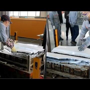 Sheet Molding Compound hydraulic press for automotive composites manufacturing process