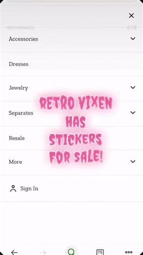 Retro Vixen now has stickers available in our boutique and on our website for $3 each! How amazing is that?! You can put these on your water bottle, on your car, on your laptop… where ever you want! We are so excited. You can get our shop logo drawn by @theartofmrk or our storefront and In My Retro Vixen Era stickers by heycurvypumpkin! Show off your vixen style wherever you go! Thanks for your love and support! We love you, Kansas City! | Retro Vixen
