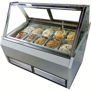 [Hot Item] Gelato Freezer Euro Style Ice Cream Display Case