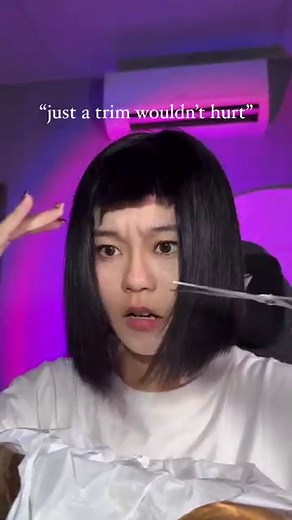 7.7M views · 78K reactions | based off a TRUE STORY.. wbu?? #hair #fails #funny #meme #hotclown #itwasnotatrim #girls | Yuuno | Facebook