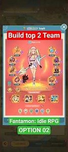 BUILD TOP 2 GLOBAL S01Fantamon: Idle RPG #Fantamon #IdleRPG