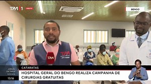 18 reactions | Cataratas - Hospital geral do Bengo realiza campanha de cirurgias gratuitas | Televisão Pública de Angola - TPA "Oficial" | Facebook