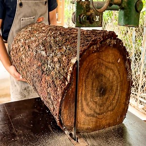 15K views · 282 reactions | Beautiful 3D Round Tea Table Design From Perennial Tree Trunks | Woodworking Skill | Facebook