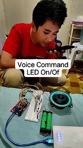 1.5K views · 19 reactions | Basic voice command LED On/Of Using Esp32 & Dfp Player. Bagay na project sa mga Daycare/Kinder or Grade 1 #ESP32 #arduino #arduinoproject | Jeomar Gamarcha | Facebook