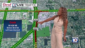 Traffic alerts in South Florida: Morning delays on Palmetto, Turnpike, I-95, Krome Avenue