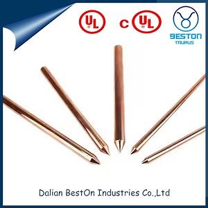 [Hot Item] High-Security 350 MPa Tensile Strength Earthing Grounding Rod Used for Electric Pole-Mounted Transformer Safety with UL Certification