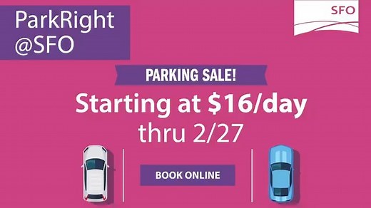 23 reactions | Fall in love with our special February parking rates ❤️ ParkRight@SFO for as low as $16/day!  Book online: flysfo.com/parking | San Francisco International Airport (SFO) | Facebook