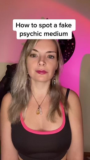 Watch out, there are so many fakes out here! #mediumtok #spirituality #spirits #psychicmedium