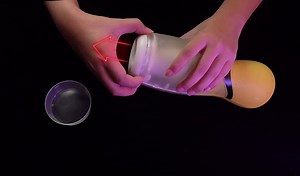 Automatic Thrusting Male Masturbator Cup - 3D Textured Pocket Pussy Vagina Male Stroker with 3 Squeezing & 3 Thrusting & 10 Vibration Modes, Adult Sex Toys Blowjob Machine for Men Masturbation