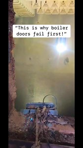 304K views · 988 reactions | Door side wall refractory condition found during inspection. Cracks, erosion & hot spot risk can cause major boiler damage if ignored. ⚠️ #reels #boiler #powerplant #refrectory #wall | Power Plant Team | Facebook