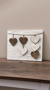 83K views · 1.5K reactions | Rustic Heart Decor DIY | We Craft Around | Facebook