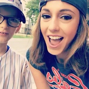 5.3K views · 381 reactions | Got to meet this guy today! Future meteorologist and @Cubs fan! #cubs #giants #nlds #flythew | Cheryl Scott ABC7 | Facebook