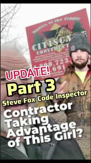 Part 3: Is the contractor taking advantage of this girl? In this part 3, I give an update on the code inspector Steve Fox. 5his is the story about Nick Riolo, owner of Citiscape Construction, LLC #homeinspector #homeinspection #contractor #contractorsoftiktok #inspector_preston