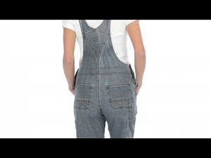 Carhartt Denim Bib Overall Shorts - Unlined (For Women)