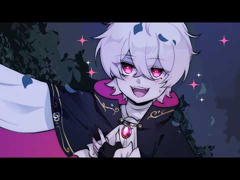 Femboy Vampire Stalks You at Night