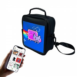 Smart APP Programmable LED Display Bag New Design Light Weight LED Crossbody Bag