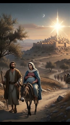 *Journey to Bethlehem*: Scene of Joseph and Mary going to Bethlehem