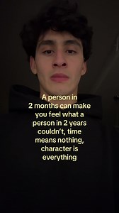 2 Months With the Right Person: Character Over Time
