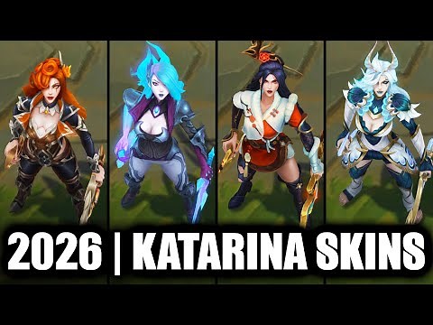 ALL KATARINA SKINS SPOTLIGHT 2026 | League of Legends