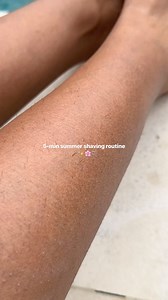 5-min Summer Shaving Routine✨ Stay sunkissed with our quick glow up👇 🪒Shave with gentle Shower Gel & cleanse 🌺Bali Buffing Sugar to exfoliate & get rid of ingrowns, bumps ☀️Apply Tanning Oil with SPF to get a natural summer tan | Coco & Eve