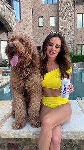 This summer I have partnered with Flow Alkaline Spring Water to encourage you to take some time to slow down and appreciate yourself. Whether that is drinking more water (I am loving this lemon + ginger flavor), going for a walk, reading a book or petting a dog! Life is short, slow down and enjoy the little moments. #flow #alkalinewater #sponsored | Samantha Busch