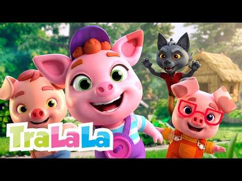Cei trei purceluși 🐷🐺 Povești pentru Copii în Limba Română - TraLaLa Desene Animate