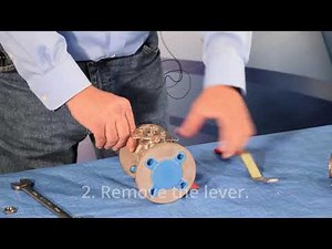 1” 150 Full Port Ball Valve Packing Gland Nut Adjustment Demo