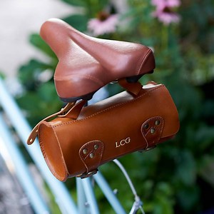 Personalised Leather Bike Saddle Bag - Perfect Thoughtful Gift for Cyclists - Handmade Vintage Style - Etsy Australia