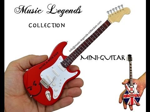 Music Legends Collection Mini guitars