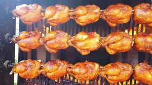 Rotisserie Chicken Cooking Local Street Food Stock Footage Video (100% Royalty-free) 1028801009 | Shutterstock