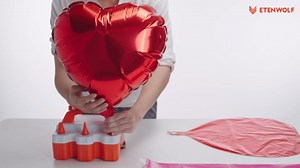 ETENWOLF Electric Balloon Pump for All Balloons 110V 600W Balloon Blower for Party Metalic Latex 260q Foil Balloons, Balloon Inflator for Birthday Decorations