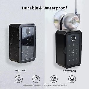 [Hot Item] Fingerprint Bluetooth Mobile APP WiFi Ttlock Smart Lock Box