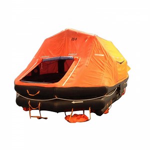[Hot Item] Marine Automatic Inflation Rescue Craft Solas Self Righting Inflatable Life Raft
