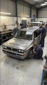 From Rust to Rally Legend: Lancia Delta #LanciaDelta #Integrale #ClassicRestoration | Muscle Resurrection