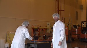 File:Landsat-9 Electrical Ground Support Equipment (EGSE) Arrival.webm - Wikimedia Commons