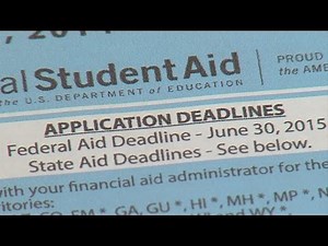 Students can get free help filing financial aid