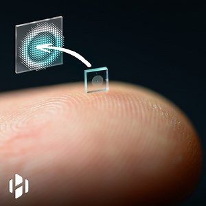 Camera the size of a salt grain developed by scientists. | Hashem Al-Ghaili