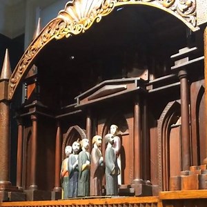 The installation of our Apostolic Clock is coming along. Join us, Sept. 21, to celebrate this beloved artifact's return and on exhibit with befitting grand prominence. #buffalohistory #artifacts #collection #Clocks #FallPrograms #ApostolicClock | The Buffalo History Museum