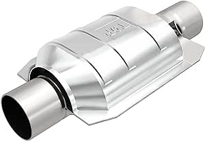 MagnaFlow Catalytic Converter 441334: 2"/2" Inlet/Outlet, California Grade, Universal Fit (CARB Compliant)