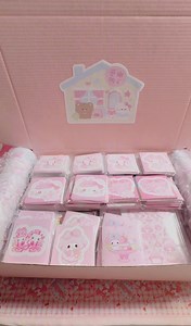 8.9K views · 362 reactions | packing beautiful cute sticker | Xiaomei asmr | Facebook