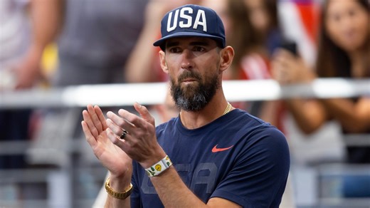 Swimming legend Michael Phelps gives Baltimore Ravens swimming lessons
