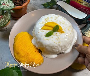 Mango Sticky Rice | Coconut Sticky Rice with Mango | Vegan Mango Dessert #mangostickyrice #stickyricemango #glutinousrice #vegandessert #mangodessert #thaistickyrice Music: Artlist Super Neato - Wishing Well | Passion2cook