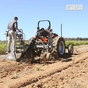 The Plastic Mulch Lifter-Wrapper