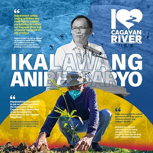 “I LOVE CAGAYAN RIVER MOVEMENT 2ND ANNIVERSARY” Ipinagdiriwang ngayong unang araw ng Pebrero 2023 ang ikalawang anibersaryo ng I Love Cagayan River Movement na may layuning isaayos ang Ilog Cagayan at tributaryo nito. Ating balikan ang mga proyekto at inisiyatibong ginawa ng Pamahalaang Panlalawigan ng Cagayan kasama ang iba’t ibang ahensiya ng gobyerno at mga stakeholder na nakatuon sa naturang kampanya sa nakalipas na dalawang taon. | Cagayan Provincial Information Office