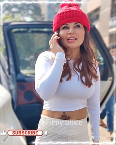 Rakhi Sawant Spotted Outside Gym In Andheri . . . #RakhiSawant | Filmycircle