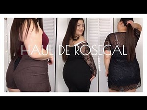 ¡HAUL de ROSEGAL- TALLAS GRANDES!