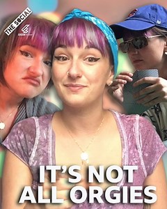 Polyamory doesn't mean constant threesomes and orgies. | BBC The Social