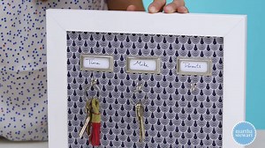 DIY Key Rack: http://martha.ms/6184B2Wx0 | Martha Stewart