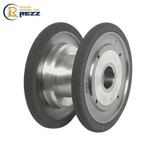 REZZ Vitrified Bonded CBN Grinding Wheels with Composite Cores for External Cylindrical Grinding for Hip or Knee Joint Grinding